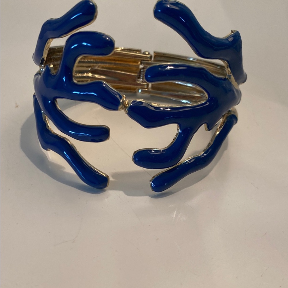 Lilly Pulitzer Blue and Gold Bracelet